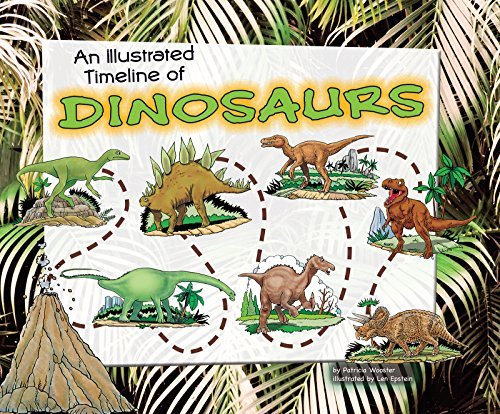 جدول زمانی مصور دایناسورها